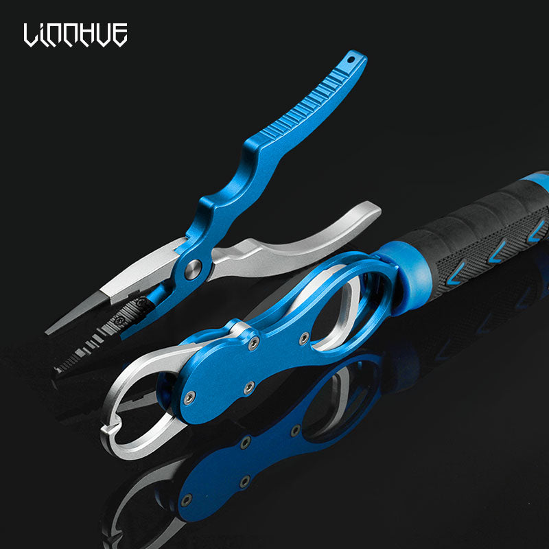 Aluminum Alloy Fishing Grip & Plier Stainless Steel Material - Fishdrops Discount